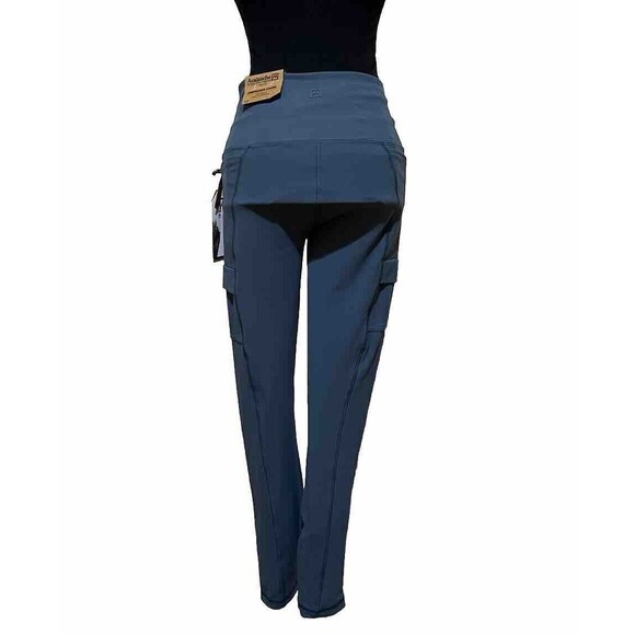 Avalanche Women’s Lined Compression Leggings Slate Blue Size S/P NWT - Picture 6 of 10